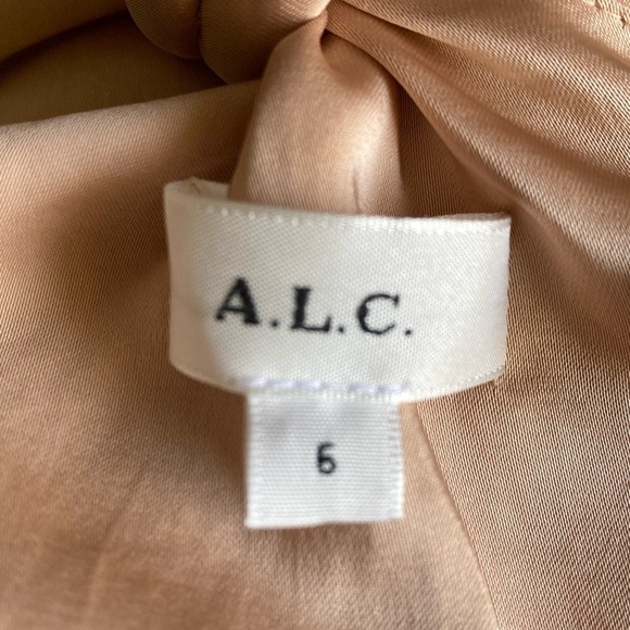 A.L.C. Calypso Halter Tank In Bella Elegant Cream Blush Cami Halter Top NWOT - Picture 5 of 12